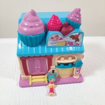 Shopkins Lil Secrets Shop Playset Compact Sprinkles Surprise Bakery w/ mini doll - £23.70 GBP