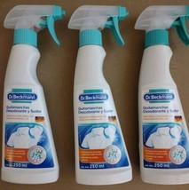 3X DR. BECKMANN DEODORANT STAIN REMOVER QUITA MANCHAS DE DESODORANTE -3 ... - $44.78