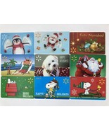 9 Walmart Christmas 2023 Holidays Gift Card Collectible Cards Set - £7.93 GBP