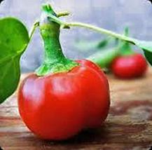 Pepper, Large HOT Cherry , Heirloom, 200 Seeds, Great Fresh N Cooked - £4.78 GBP