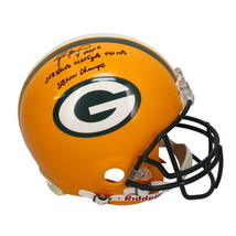 Brett Favre Autographed Packers 5 Inscription Authentic Helmet Favre Holo - £1,794.95 GBP