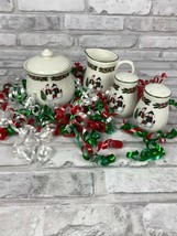 GEI Xmas Snowman Sugar Creamer Salt and Pepper Set - $20.22