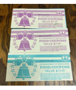 Empty food stamp books booklets US depart. agriculture food coupons - $27.08 CAD
