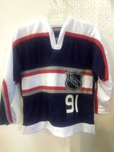 Reebok Youth NHL Jersey Colorado Avalanche Joe Sakic Navy CCM sz S/M - £26.53 GBP