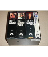 Lot of 7 VHS Videos THE GODFATHER COLLECTOR&#39;S EDITION - £22.95 GBP