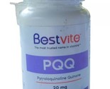 BestVite PQQ 20mg (Pyrroloquinoline Quinone) 120 Vegetarian Capsules Veg... - $21.77