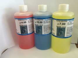pH Meter Calibration Buffer Solution  4, 7 OR 10 - 500ml - 1 BOTTLE, YOU... - £13.18 GBP