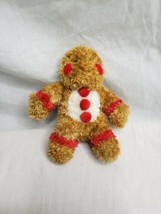 Ganz Plush Gingerbread Man HX 4463 Soft Spot Mini 5&quot; Beanie - $11.88