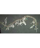Sterling Silver Southwestern Charm Bracelet 13 charms 39 Grams Vintage - €86,19 EUR