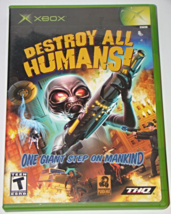 Xbox - Destroy All Humans! One Giant Step On Mankind (Complete With Manual) - £14.16 GBP