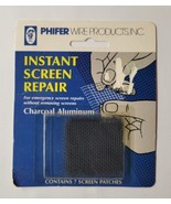 Phifer Instant Screen Repair Charcoal Aluminum Contains 7 Patches - £9.48 GBP