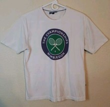 Official Wimbledon Shirt Mens The Championships Logo T-Shirt Size SMALL ... - $18.69