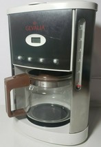 Gevalia 12 Cup Coffee Maker Stainless Steel Model XCC-12 Programmable Tested - £25.79 GBP