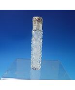 Sterling Silver and Cut Crystal Perfume Bottle c.1920 4 1/4&quot; (#5381) - $312.93 CAD
