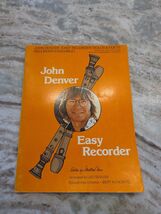 John Denver Easy Recorder sheet music solo duet Annie&#39;s Song Country Roads - $184.63 MXN