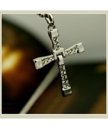 Dom&#39;s Swinging Hinge Stainless Steel Crystal Rhinestone Racer&#39;s Protecto... - €69,95 EUR