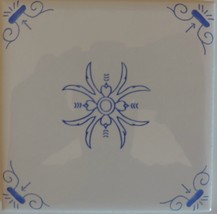 Blue and White Delft Style wall tiles Oxen  - £6.27 GBP