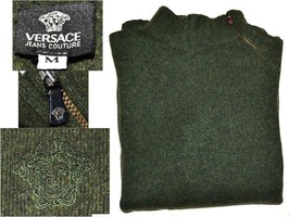 Versace Wool Sweater Made In Italy For Men Size M VE02 T1P - £70.38 GBP