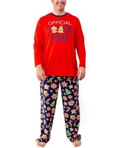 MJC International Matching Mens Baking Team Pajama Set Color-Red Size-X-Large - £38.83 GBP