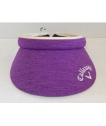 Womens Callaway Golf Visor Hat Cap Purple White - $497.78 MXN