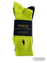 Polo  Ralph Lauren 3 Pack Classic Sport Socks.NWT.MSRP$22 - $20.57