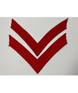 U.S. ARMY, CIRCA 1872-1902, ARTILLERY, SERGEANT, CHEVRONS, MATCHED SET - $1,561.89 MXN