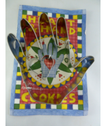 Heart in Hand Shaped Cookie Cutter and Recipe Card Primitive Patricia Br... - $20.36 CAD