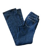 Banana Republic Dark Wash Jeans Boot-Cut Sz 0 Stretch - $369.07 MXN