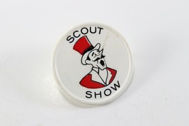 Vintage 1970&#39;s Scout Show Plastic Performer Boy Scout BSA Neckerchief Slide - £9.07 GBP
