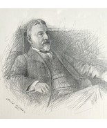 Allen Averts Lawyer Centurion 1906 Plate Printing Yale Law Graduate DWAA21 - €21,44 EUR