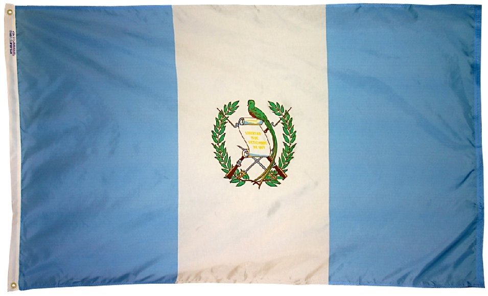 Guatemala - 2'X3' Nylon Flag (State) - $36.00