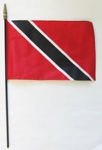 Trinidad and Tobago - 8&quot;X12&quot; Stick Flag - £8.87 GBP