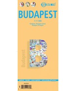 Budapest - Laminated Borch City Map - £9.56 GBP