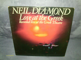 Neil Diamond Vinyl 12&quot; Love at the Greek 2 LP Gatefold Live at the Greek Theatre - £22.29 GBP
