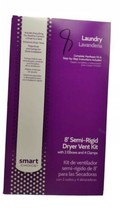 Smart Choice 8 ft. Semi-Rigid Dryer Vent Kit with Close Elbows 5304492448 - £11.35 GBP