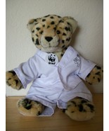 2007 Build A Bear World Wildlife Fund Series Plush Kung Fu Leopard - $47.98 CAD