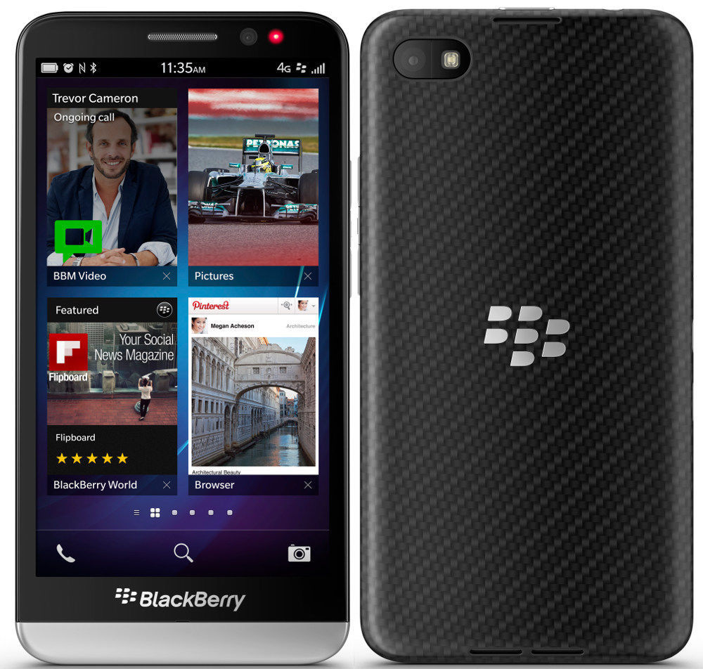 Blackberry z30 black 2gb ram 16gb rom 5.0" screen 8mp camera smartphone
