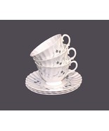 Three Royal Doulton Millefleur H4953 cup and saucer sets made in England. - £70.20 GBP