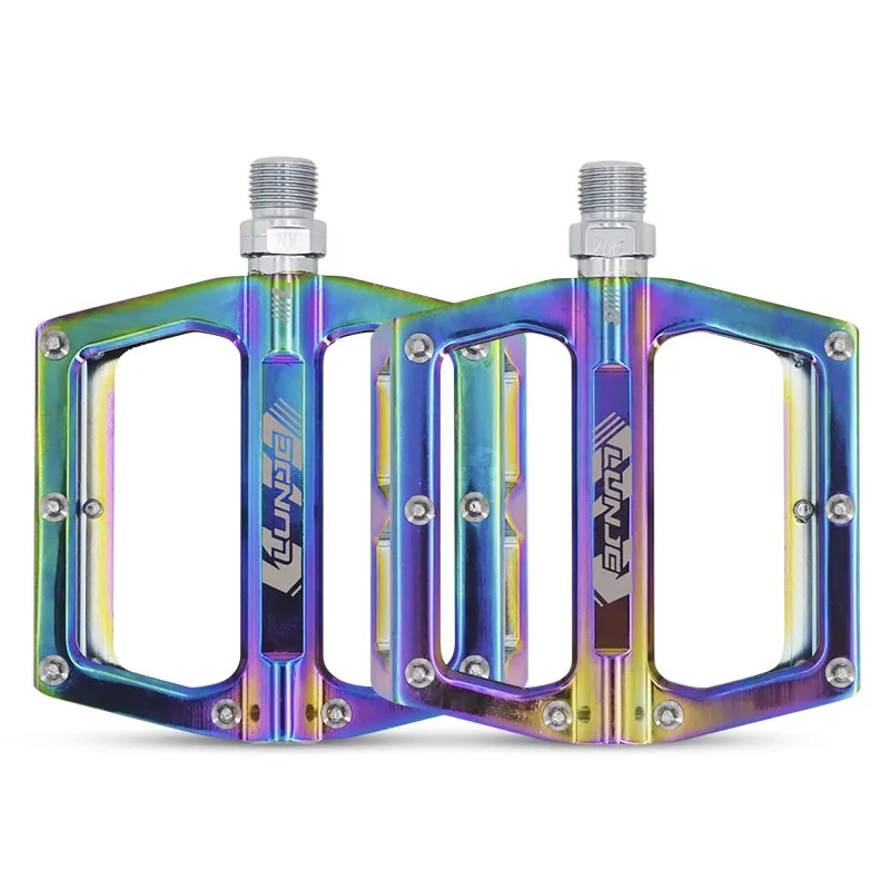 LUNJE Pedal Clip MTB Bicycle Bike Pedals Aluminum Alloy Pedals For Bicycle Full  - $136.01