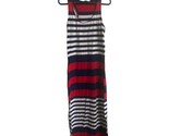 Just Love Maxi Dress Women Striped Knit  Sleeveless V Neck Patriotic Siz... - $11.92