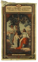 1929 Hope and Promise Christian Daily Meditation Calendar with Art Pictures Tall - £26.51 GBP