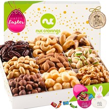 Gourmet Collection Easter Candies Mixed Nuts Gift Basket with Happy East... - £56.82 GBP