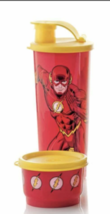 Tupperware (New) The Flash - Snack Set - Tumbler 16 Oz. & Snack Cup - $20.18