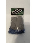 High Sierra Cross Country Ski Gray/Black Poplin Gaitor Model 2TG NEW Vin... - $12.66