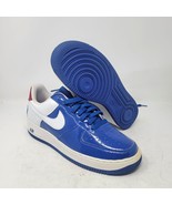 Nike Air Force 1 One Low Sheed Blue Red White 306347-411 US 8 AF1 2006 Pistons - £318.07 GBP