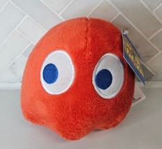 New W Tags Ms Pac-Man Red GHOST Plush Toy Factory Stuffed Arcade Bandai ... - £11.69 GBP