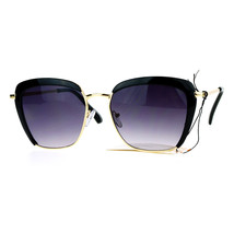 Womens Sunglasses Vintage Retro Fashion Shades Square Frame UV400 - £8.90 GBP