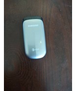 Samsung Model SGH-A107 AT&amp;T Wireless Silver/Black Flip Cell Phone - $1,100.92 MXN
