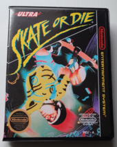 Skate Or Die Case Only Nintendo Nes Box Best Quality Available - £10.16 GBP