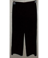 EXCELLENT GIRLS lydia jane DRESSY BLACK VELVET PANTS   SIZE 6X - £18.30 GBP